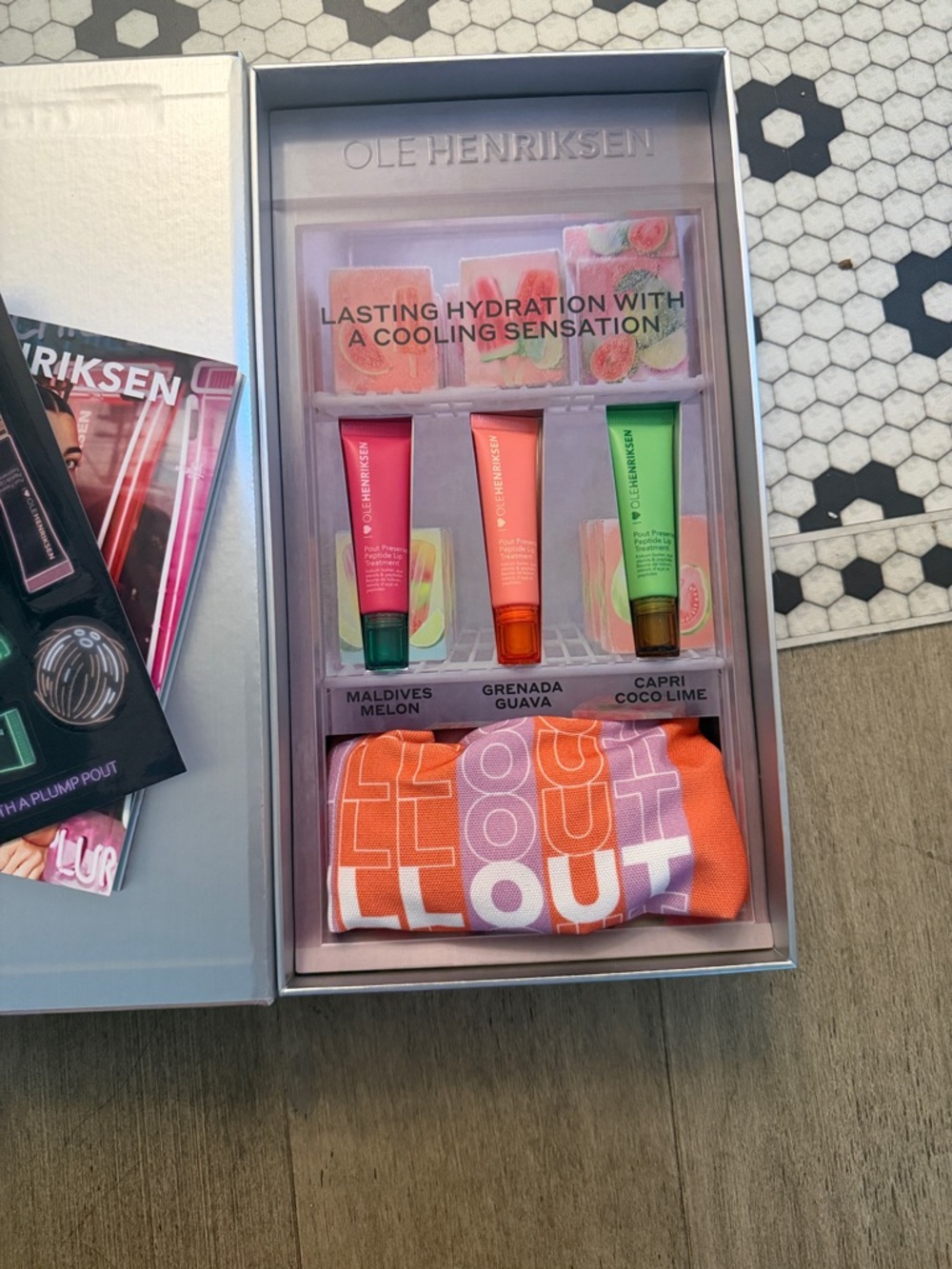 Ole Henriksen Cooling Hydration pout preserve chillers - PR BOX limited edition